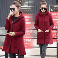 Load image into Gallery viewer, 2018 Autumn Winter Women's Fleece Jacket Coats
